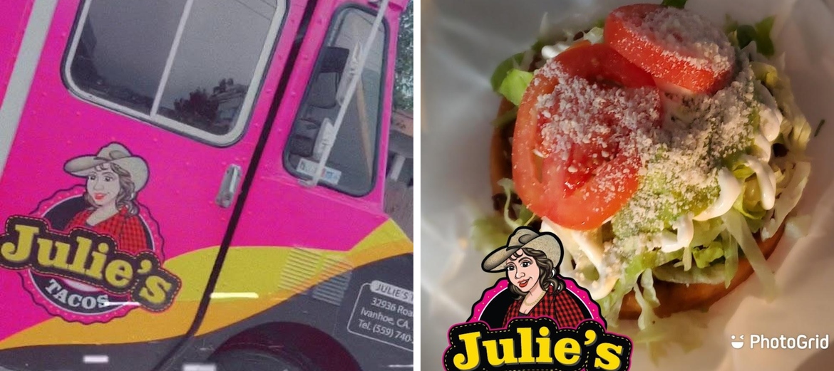 Julie's Tacos Menu