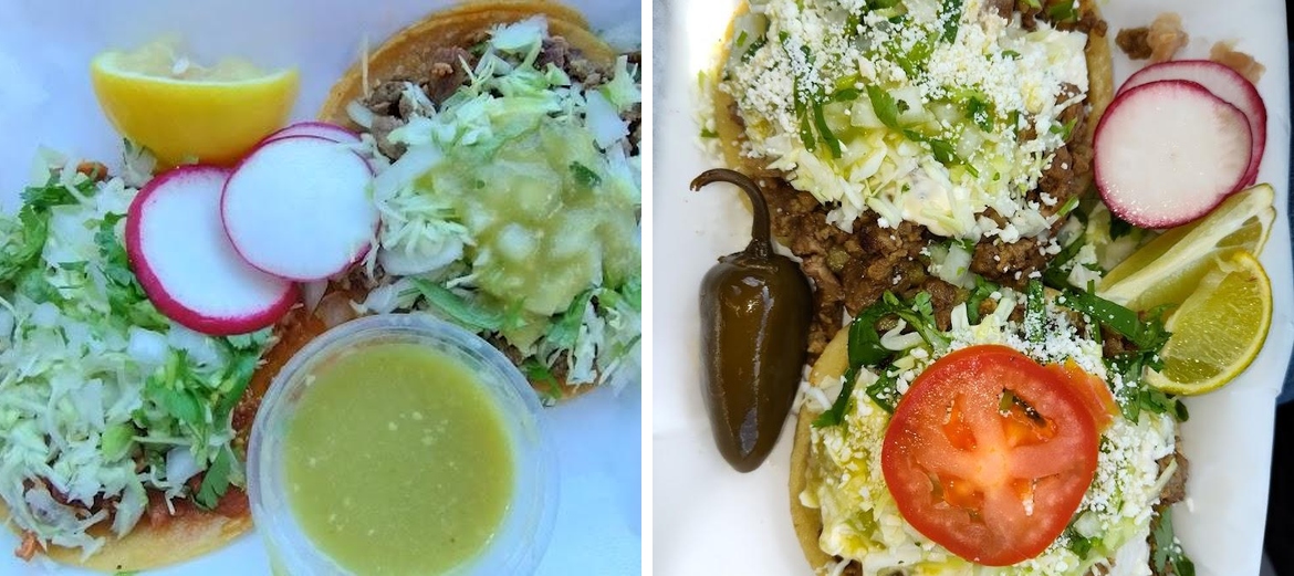 Julie's Tacos Menu