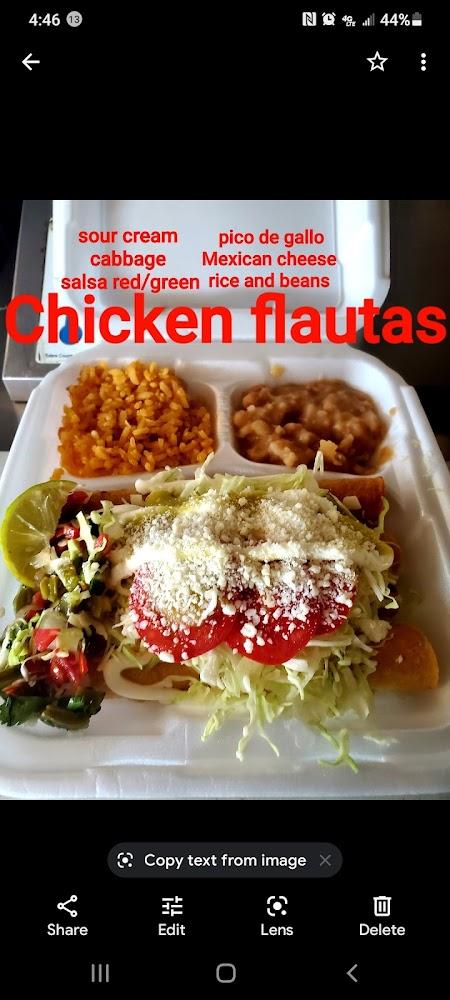 Julie's Tacos Menu image 2