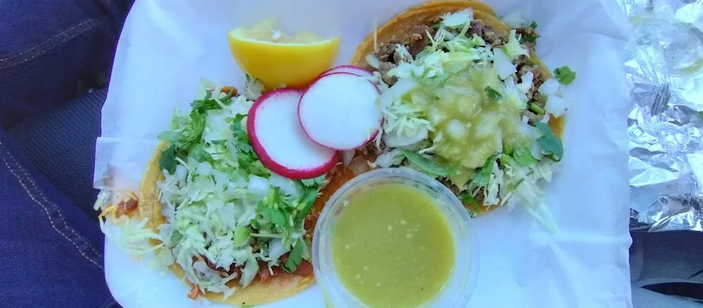 Tacos Al Pastor and Asada